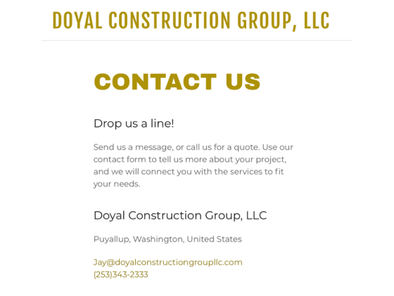 Doyal Construction Group - Jay Doyal