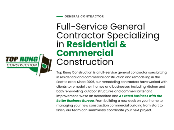 Top Rung Construction